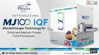 MultiJet IQF MJ100 - The Ultimate Solution for Small and Medium Food......